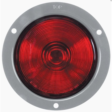Optronics Red Stop/Turn/Tail Light Sealed To Gray Mounting Flange, Pl-3 Connection ST47RB